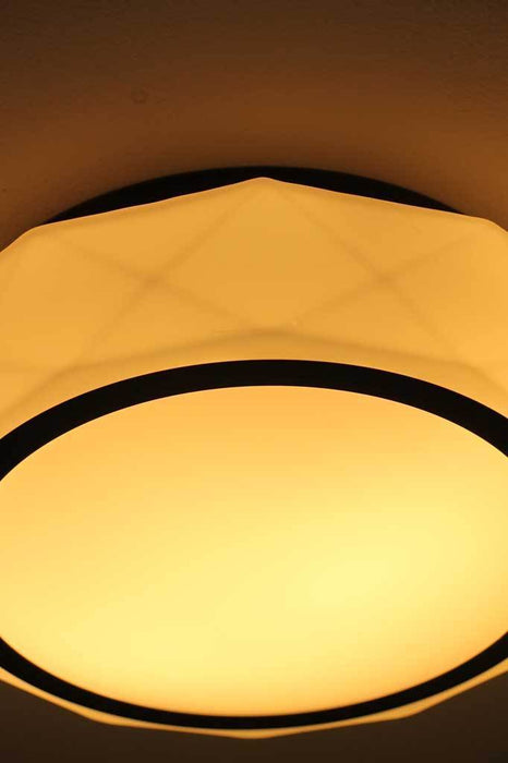 C093 close up angle lyric opal ceiling light flush mount lighting milk glass