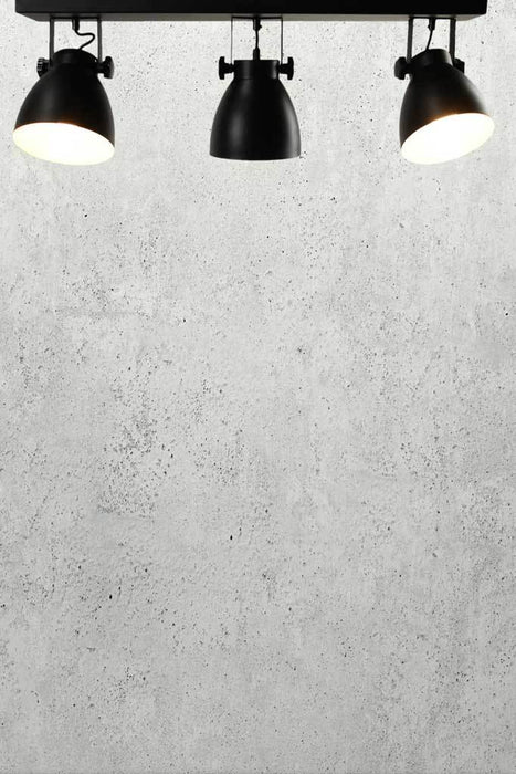 C113 urban industrial three light flush mound minimalist close to ceiling online lighting