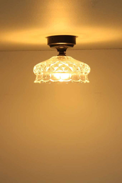C130 vintage glass ceiling light online lighting Australia glamour lighting
