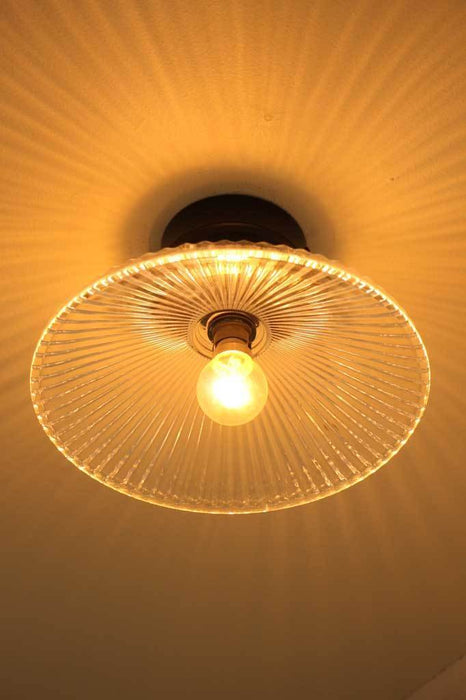 C131 vintage glass shade ceiling Australian lighting online retro