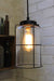 Cage jar pendant light with led edison bulb