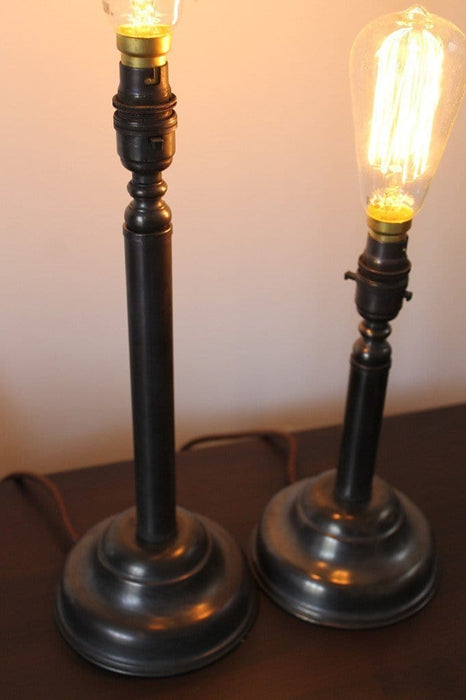 Candlestick lamps large and small