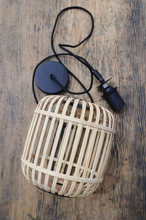 Cane pendant light in small size