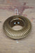 Cast brass downlight cover.  . decorative downlight cover