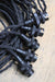twisted cord close up of lamp holders