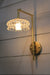 Charmont Wall Light in gold finish