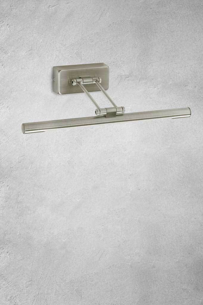 Satin Chrome Picture Wall Light