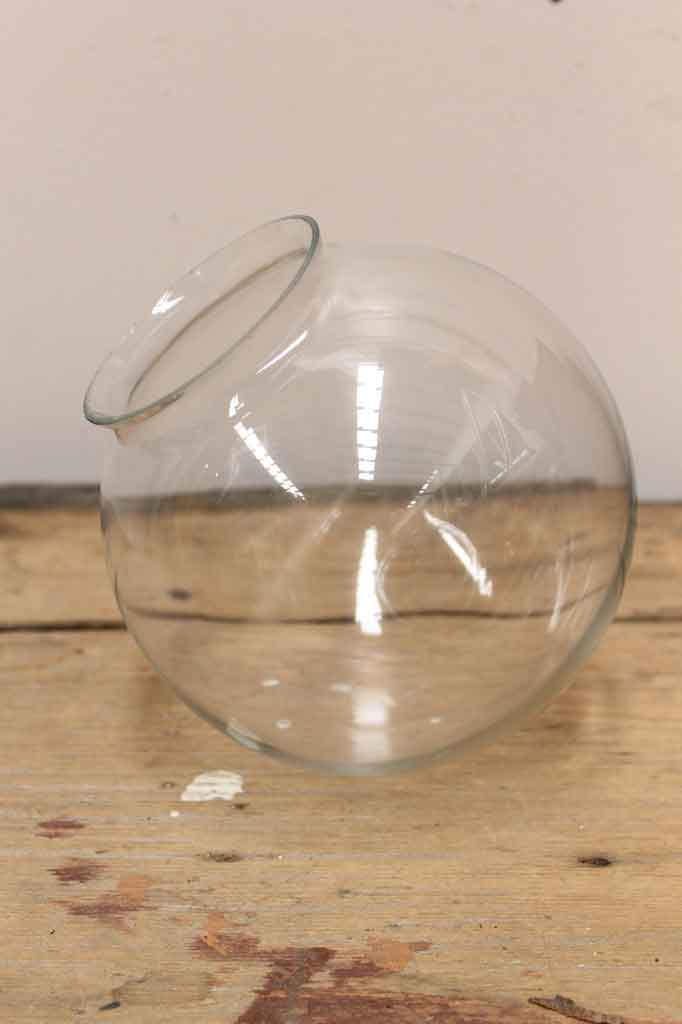 Glass Ball Shades - hand blown glass. Small, medium and large