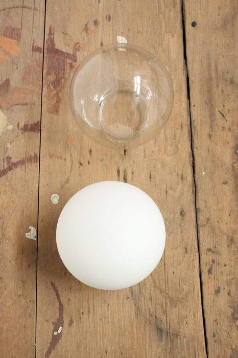 Glass Ball Disc Wall Lamp