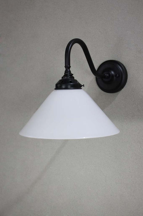 Conical Glass Wall Light