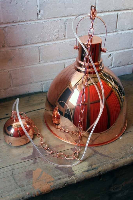 Copper dome pendant light dynamic designed lighting