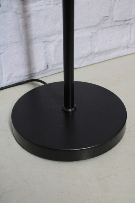 Crown sphere floor lamp black floor base