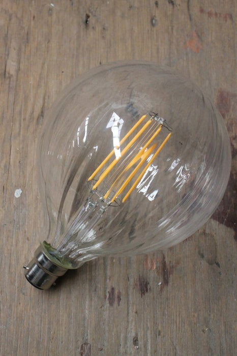 Dimmable filament light bulb. waterfall pattern light bulb. buy light bulbs online
