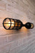 Double bunker cage wall light side angle