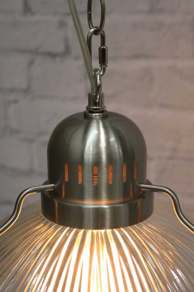 Durham Glass High Bay Light Glass Lights Australia — Fat Shack Vintage