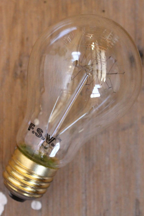 Edison bulb quad loop round 25watts