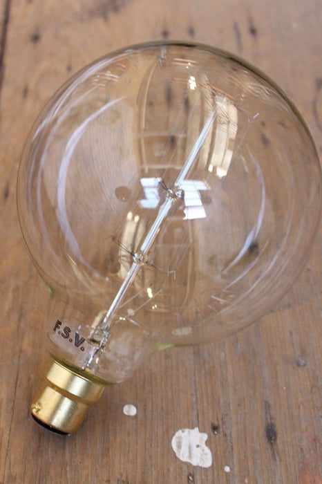 Edison bulb x large round 125mm squirrel cage filament