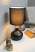 Elk Table Lamp in black copper or white. Danish modern scandi lighting.