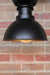Expressway outdoor celing light. under eave light in an antique bronze finish