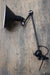 French industrial wall light