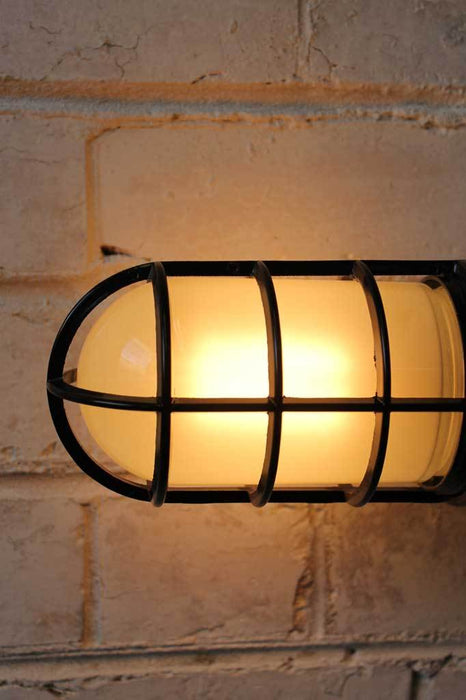 Double Bunker Cage Wall Light
