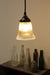 Glass shade vintage lighting ideal small pendant light for kitchen