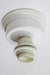 Gloss white batten holder E27 lampholder