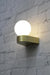 Gold and opal wall light 