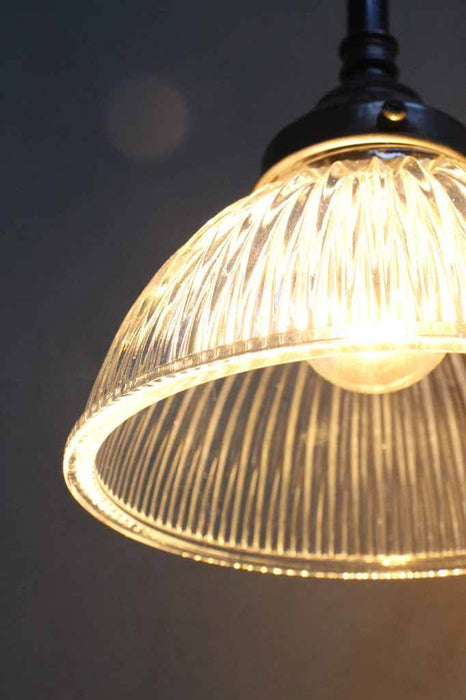 Holophane glass shade design. vintage and industrial lighting. buy lights online Australia