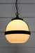 Huxley pendant with black chain and medium open shade
