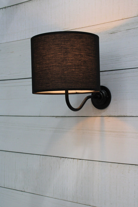 Fabric wall light for diffused lighting