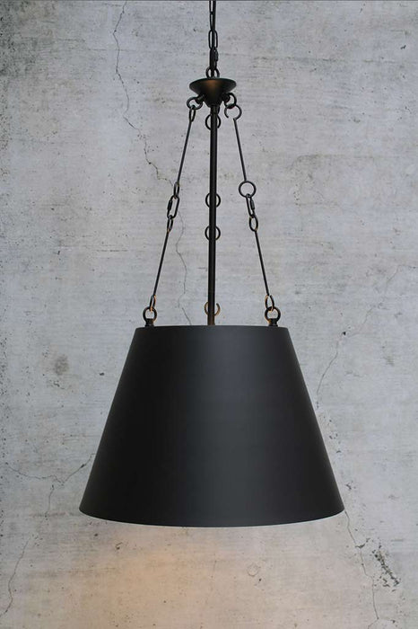 Carlton Penant Light large black pendant