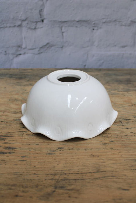 Front view of ceramic shade. 