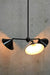 Industrial Cone Chandelier adjusted shade arms