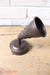 Industrial funnel spotlight with an antique bronze finish