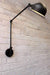 Industrial two arm wall light
