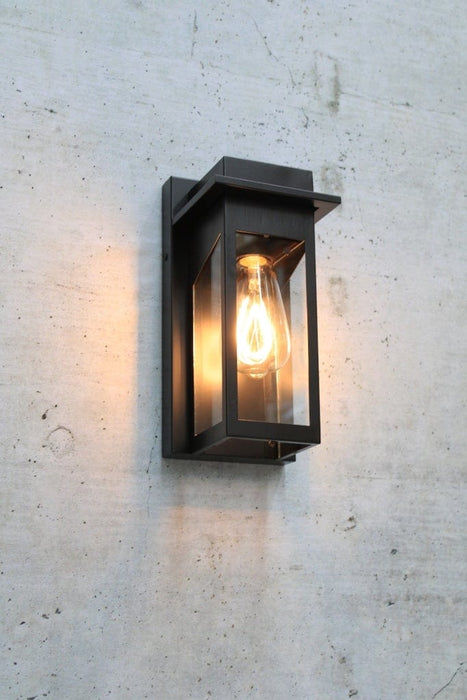 IP23 rated lantern wall light
