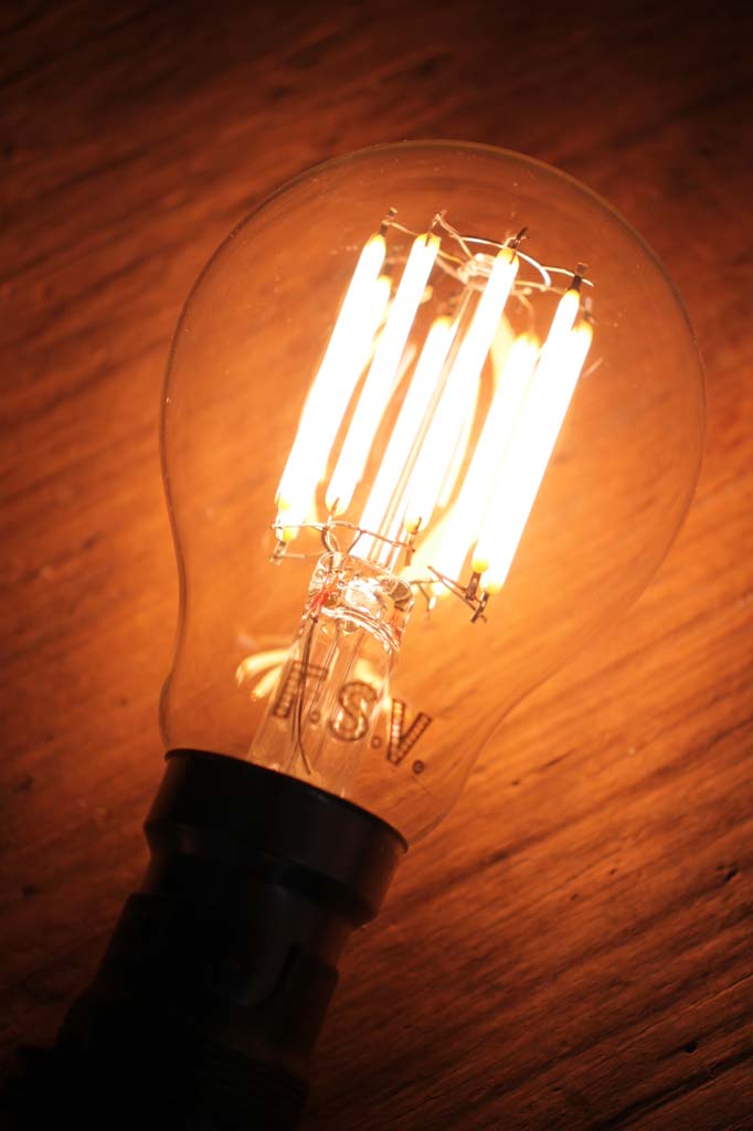 2200k Led 10W B22 Filament LED A60 Round 2200K Bulb Dimmable – Fat Shack Vintage