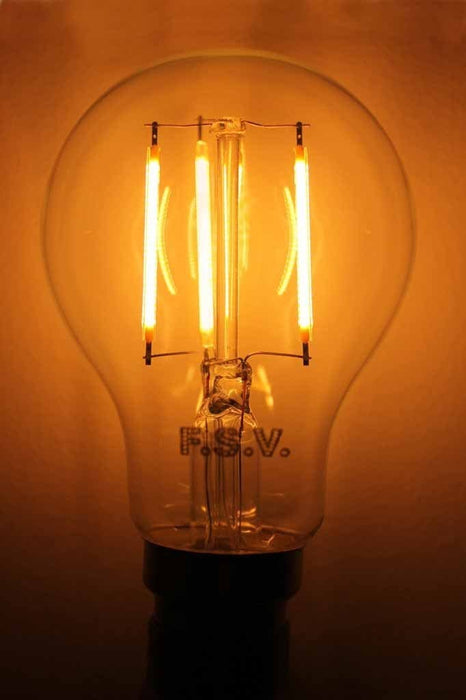Led filament bulb a60 2w 2200k non dimmable. led light bulbs. online lighting Australia