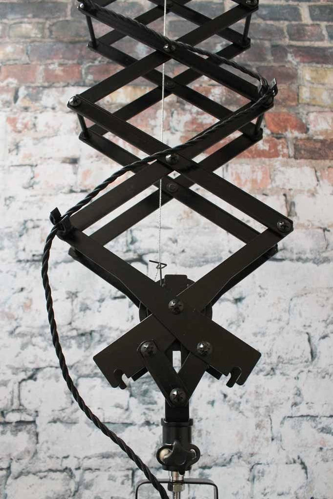 Boston Industrial Scissor Light — Fat Shack Vintage