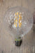 Lattice led light bulb. designer lightbulb with vintage essence. online lighting Australia