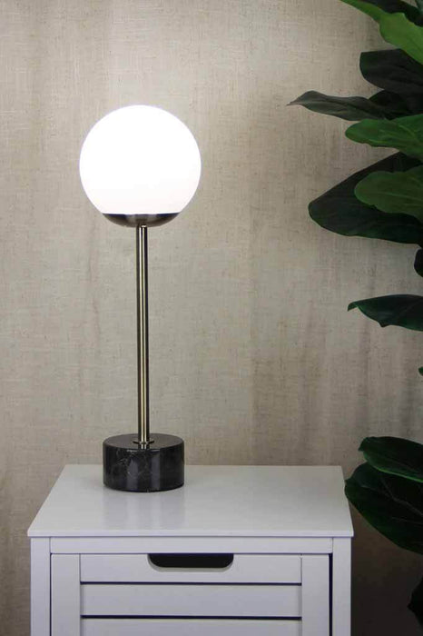 Marble Glass Table Lamp