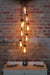 Mason jar lights nine light pendant with led bulbs