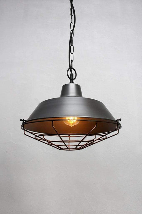 Modern factory style ceiling pendant