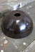 Mottled brown bowl shade