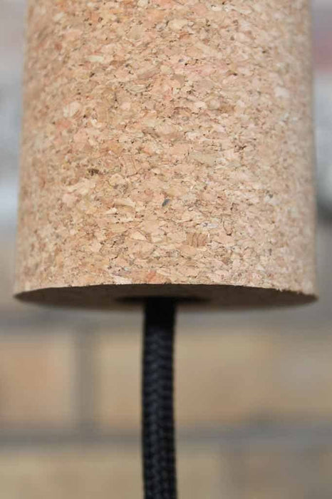 Nud cork ceiling rose in sand colour