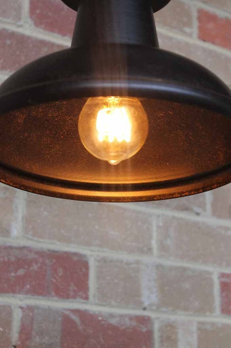 Outdoor flush mount light. outdoor ceiling light. outdoor batten light for under eave