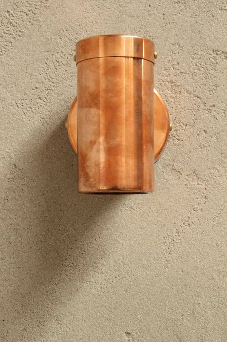 Outdoor copper spotlight. outdoor lighting online. front door lights