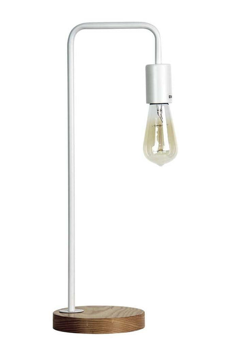 Pipe lamp in white