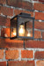 Place this wall light in an residential entry way porch  on an undercover outdoor feature wall or in a beer garden area